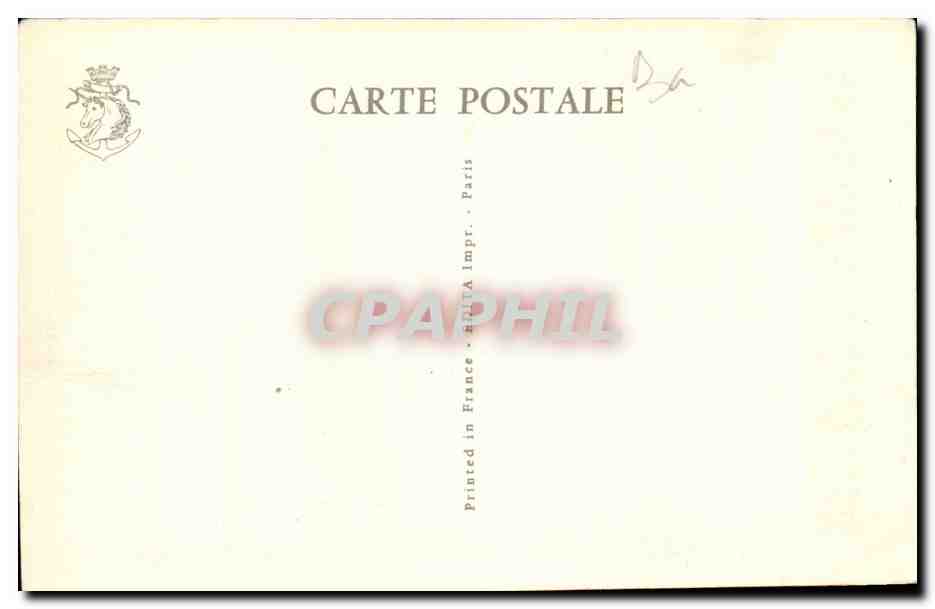 Steamer-Paquebot-Boat-Bateau- Messageries Maritimes-Illustration- Marseille Djibouti Afrique Orientale Madacascar -CPA — Back
