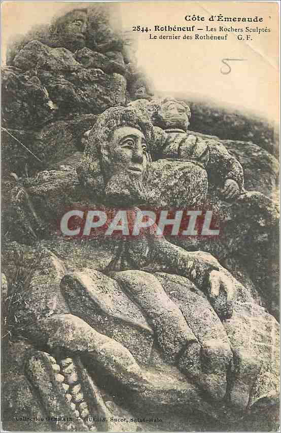 Côte d'Émeraude — Les Rochers Sculptés — G.F. — n°2844