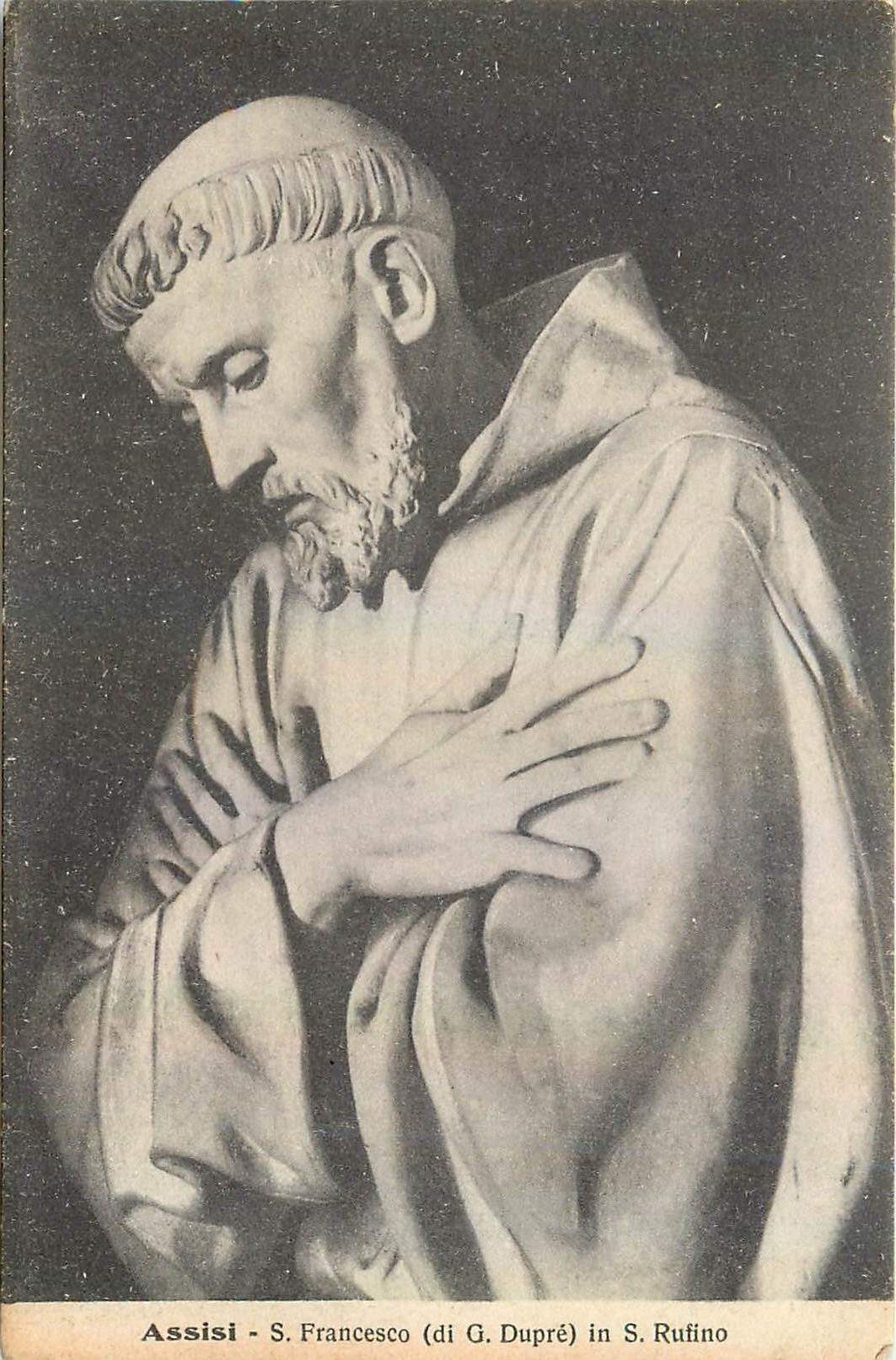 CPA Assisi S Francesco di G Dupre in S Rufino 