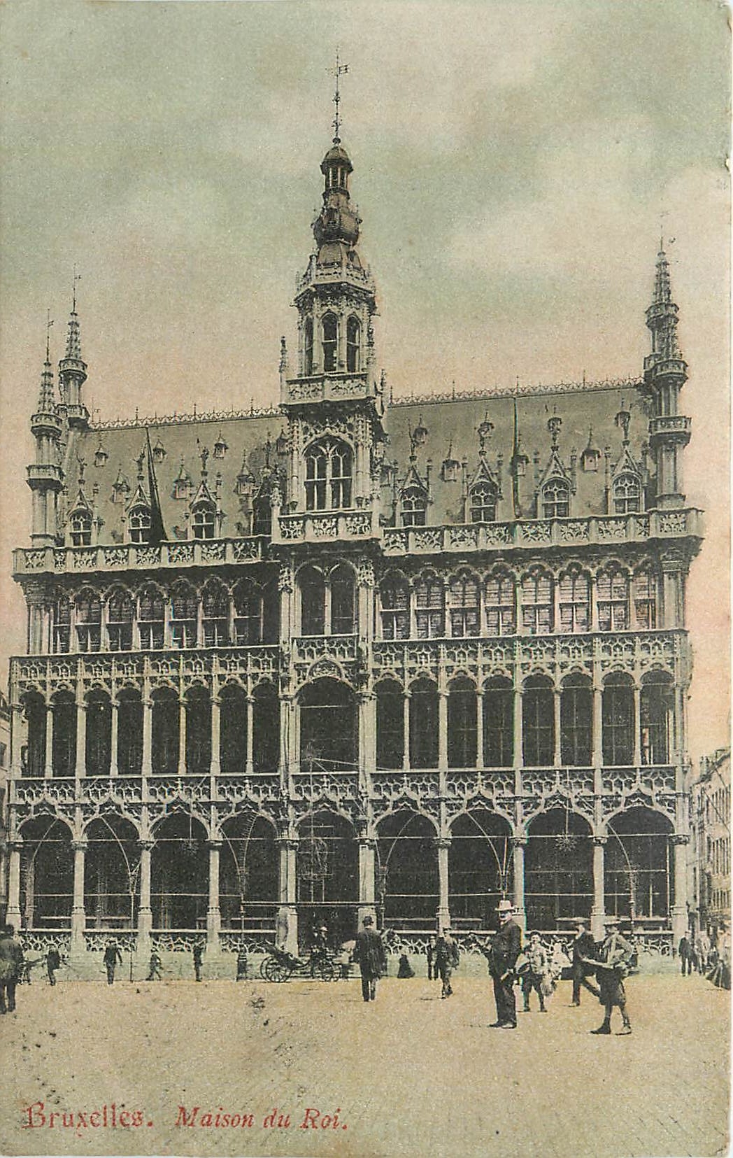 CPA Bruxelles Maison du Roi 