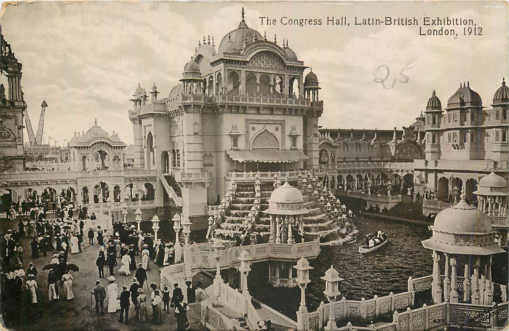 CPA The Congress Hall Latin British Exhibition London 