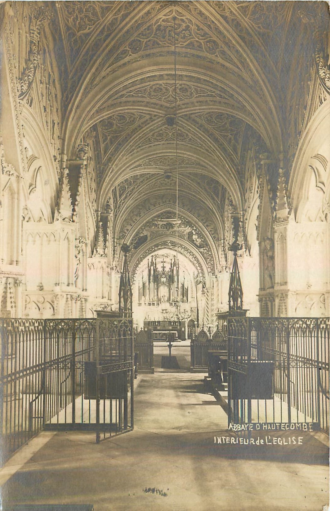 CPA Abbaye d'Hautecombe Interieur de l'Eglise 