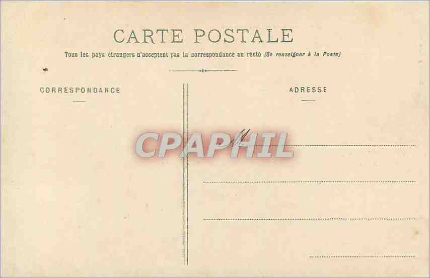CPA Bretagne Vallee du Daoulas pres Laniscat  — Rückseite