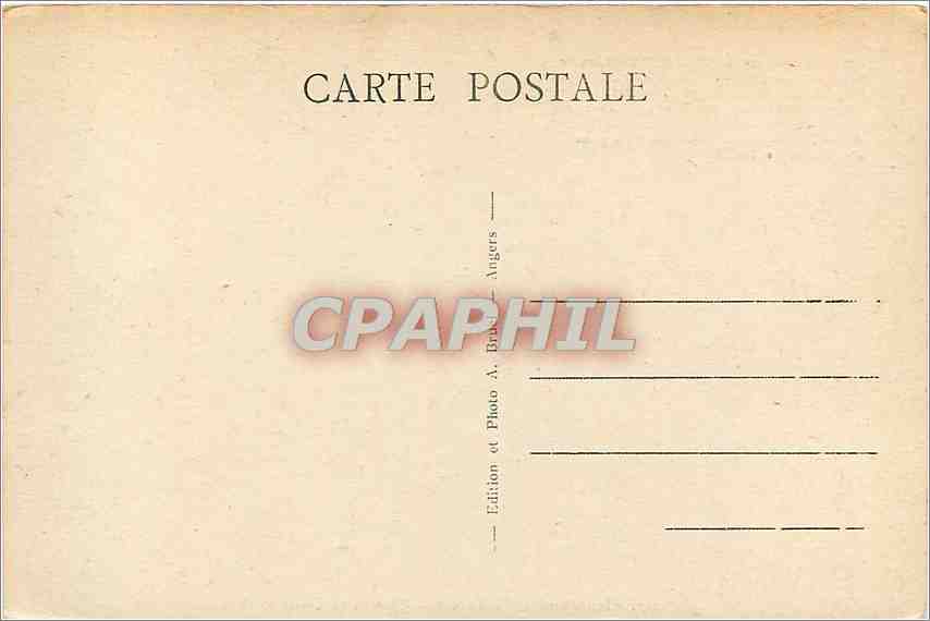 CPA Ploumanach C du N Chateau de Costaeres  — Rückseite