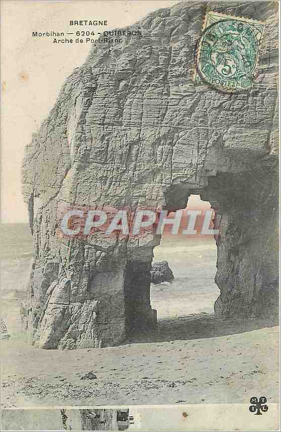 CPA Bretagne Quiberon Arche de Port Blanc 