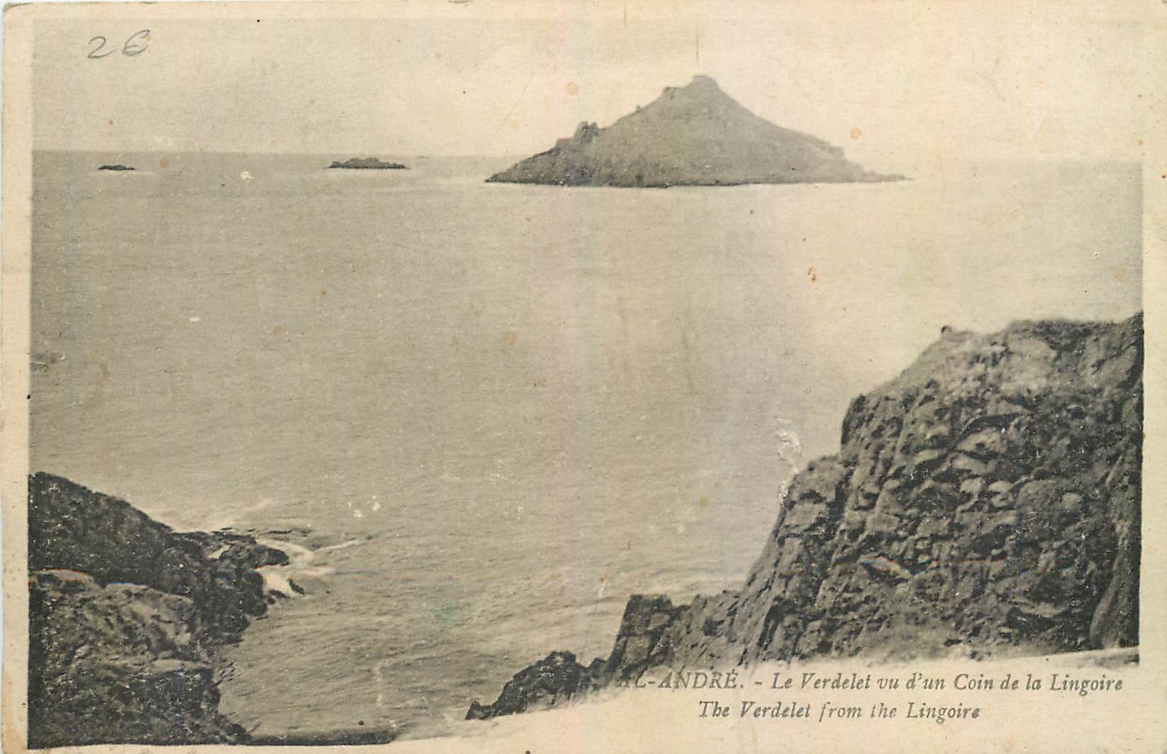 CPA Andre Le Verdelet vu d'un Coin de la Lingoire 