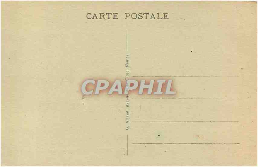 CPA Andre Le Verdelet vu d'un Coin de la Lingoire  — Back