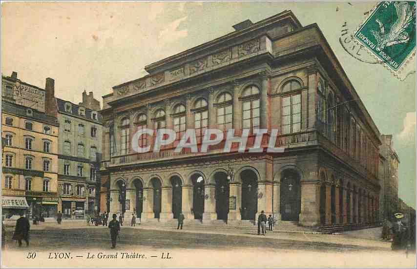 CPA Lyon Le Grand Theatre 