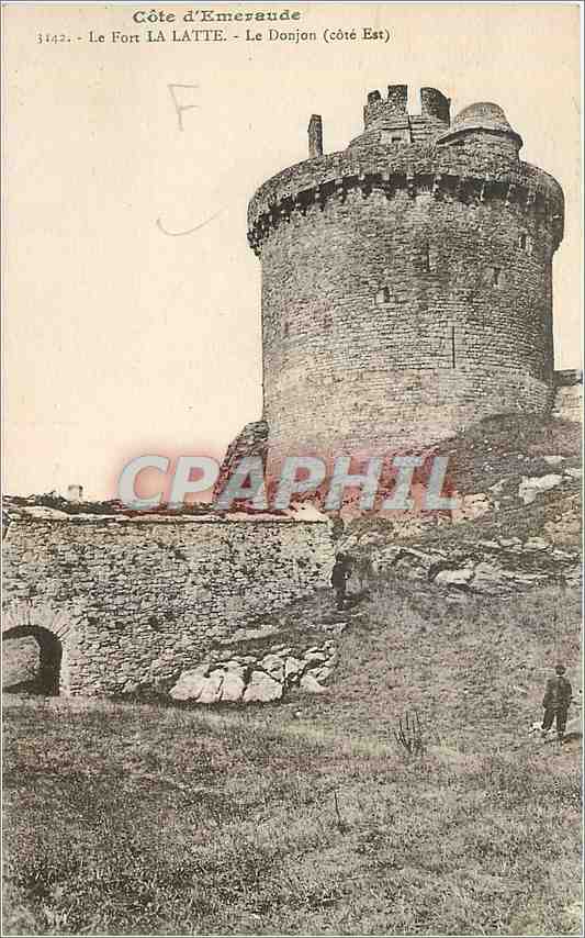 CPA Cote d'Emeraude Le Fort La Latte Le Donjon Cote Est 