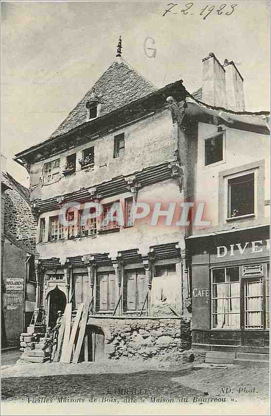 Villars-Maisons de Bois, dite « Maison du Bourreau » — Éditeur ND. Phot. — N° de série non visible