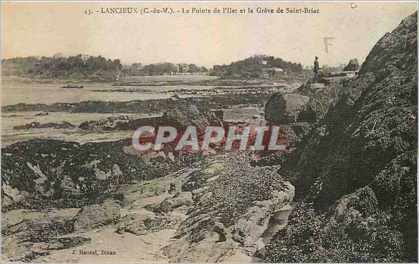 Lancieux (C.-du-N.) - La Pointe de l'Ilet und La Grève de Saint-Briac — J. Rouxel, Dinan