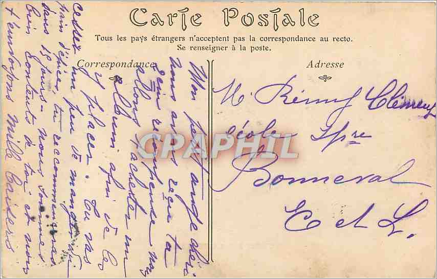 CPA Musee du Luxembourg Breton Jules Le Rappel des Glaneuses  — Verso