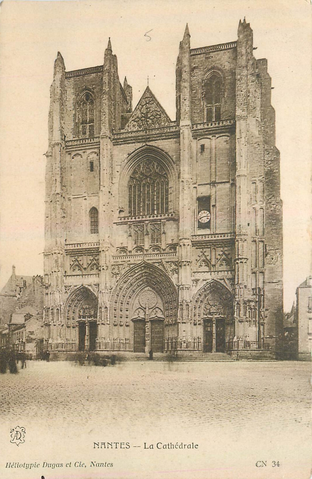 CPA Nantes La Cathedrale 