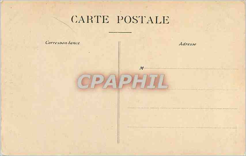 CPA Crozon Interieur de l'Eglise Autel des Dix mille Martyrs  — Rückseite