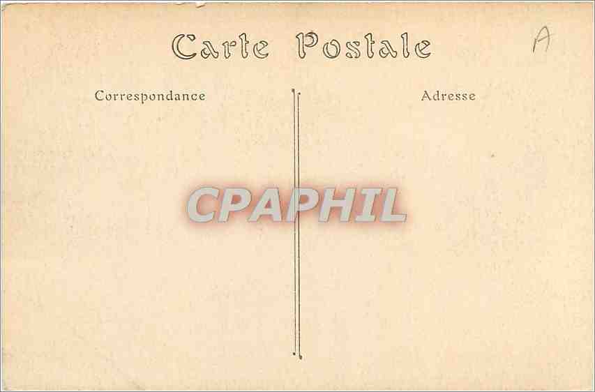 CPA Brest Le Chateau  — Rückseite