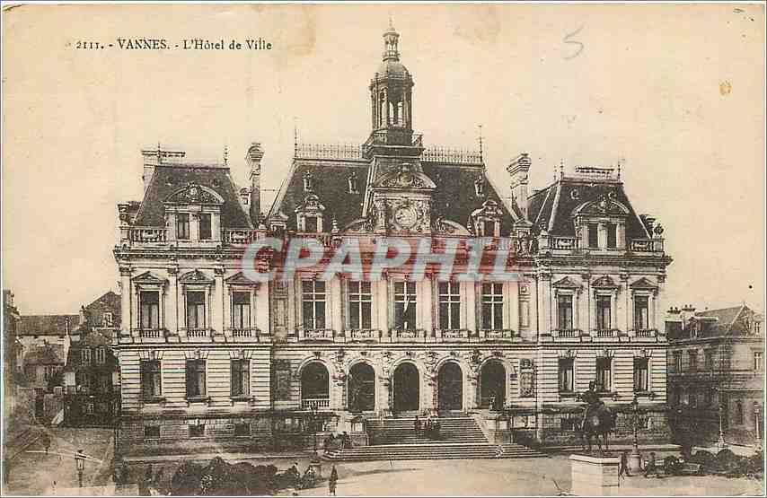 Vannes - L'Hôtel de Ville — éditeur anonyme, n° 2111