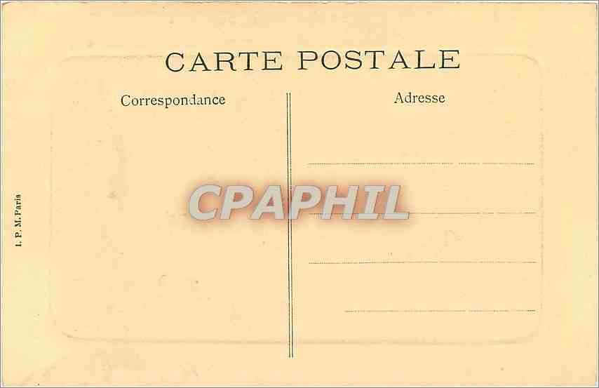 CPA Bruxelles Palais de Justice  — Rückseite