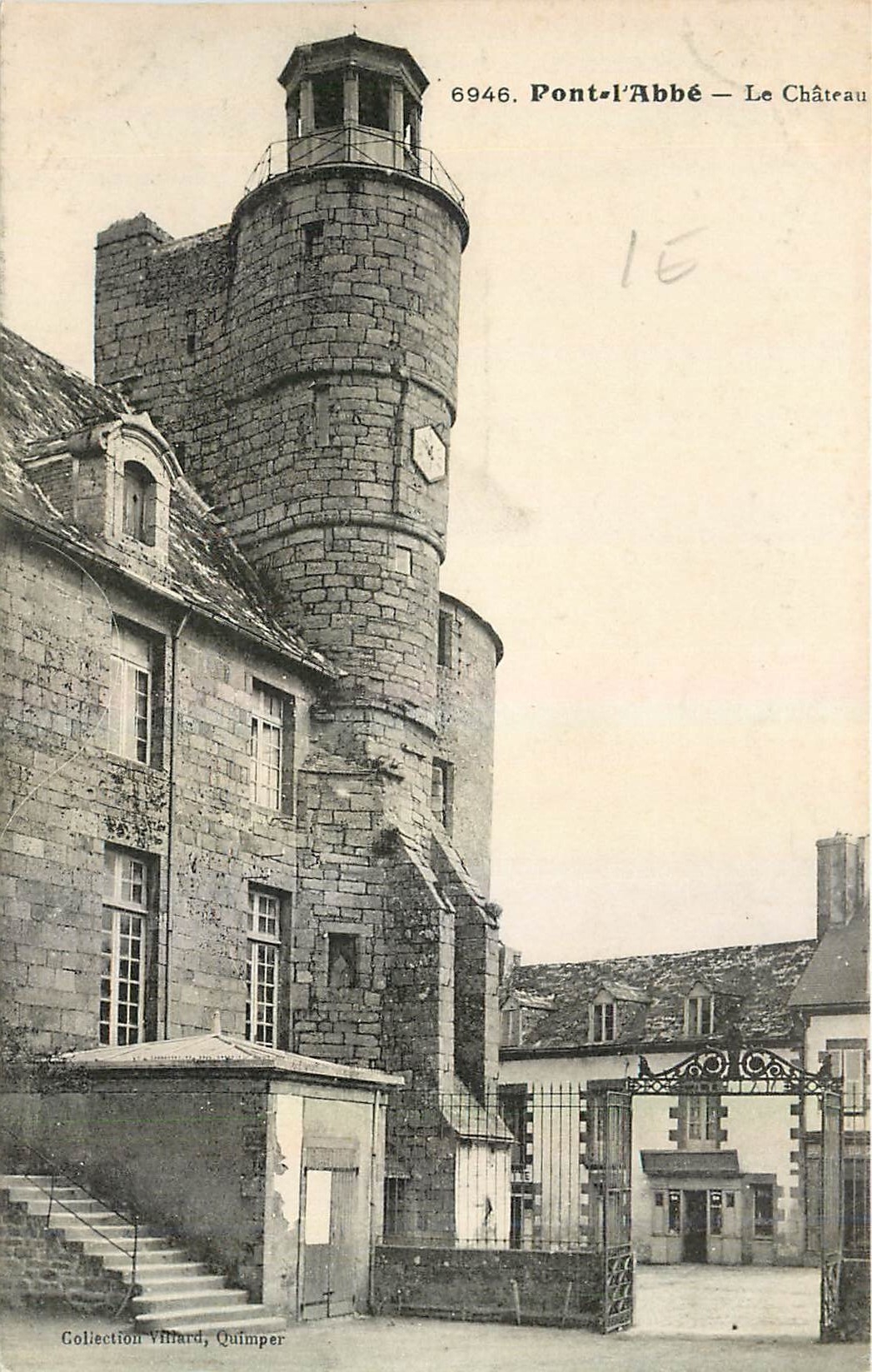 CPA Pont l'Abbe Le Chateau 