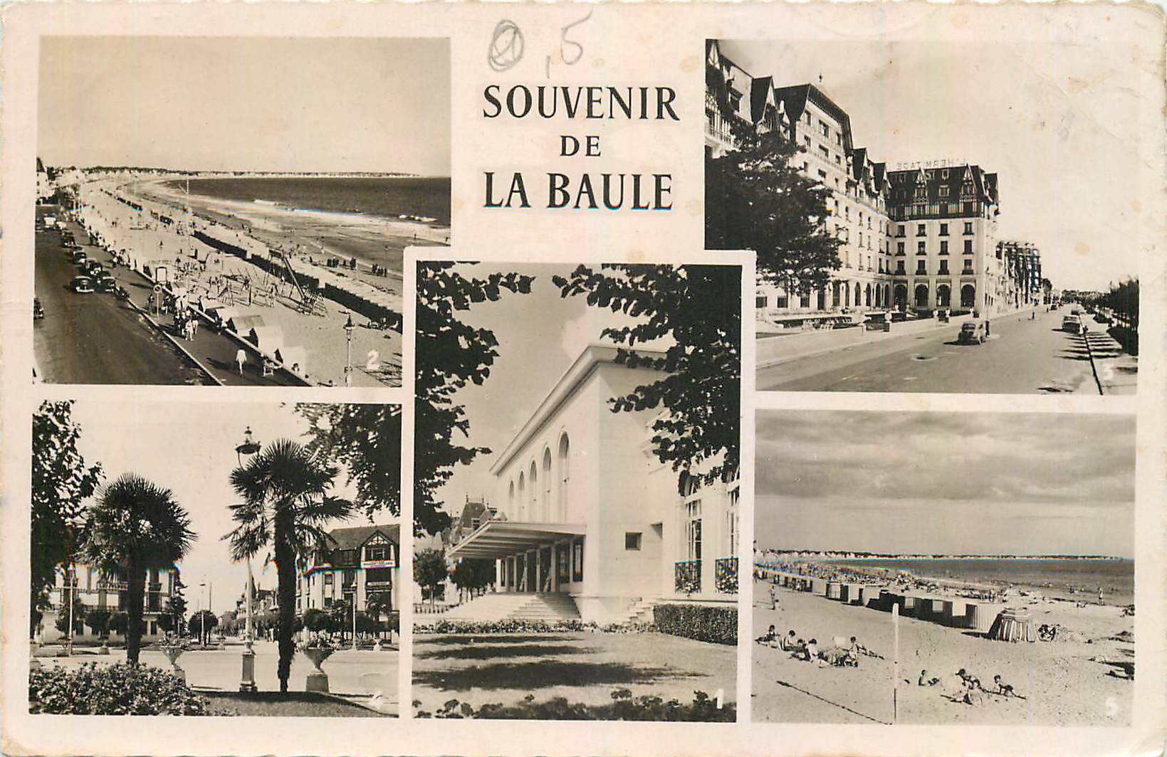 CPA Souvenir de La Baule 