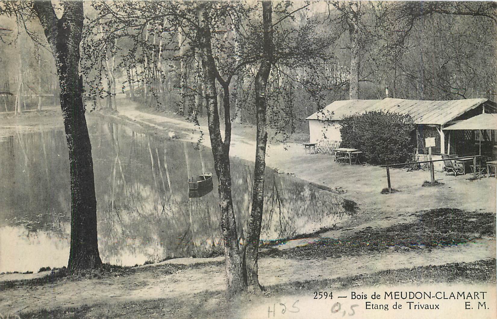 CPA Bois de Meudon Clamart Etang de Trivaux 