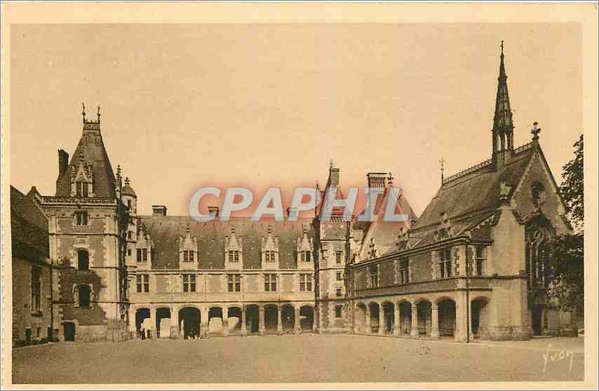 CPA Chateau de Blois Loir et Cher Aile Louis XII et la Chapelle 