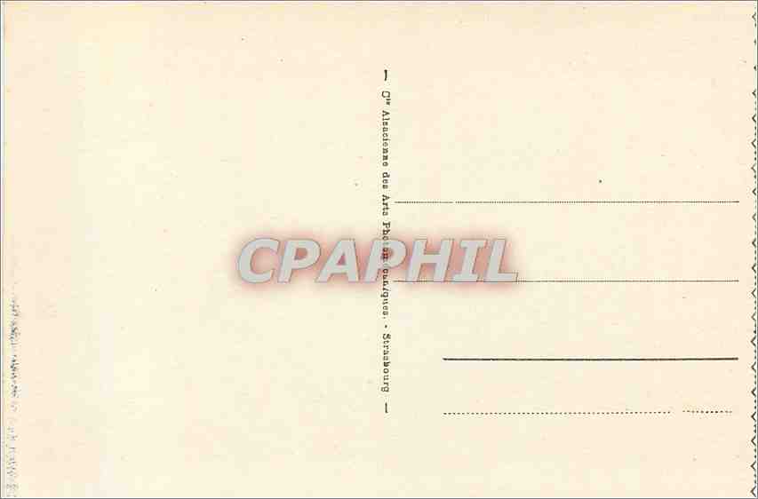 CPA Lourdes Le Chateau Fort et le Pic du Jer  — Verso