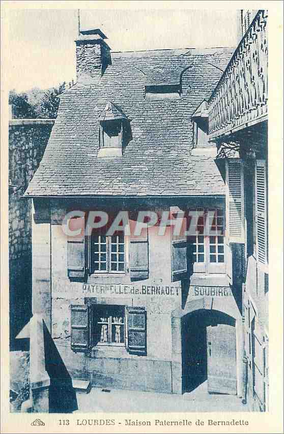 CPA Lourdes Maison Paternelle de Bernadette 