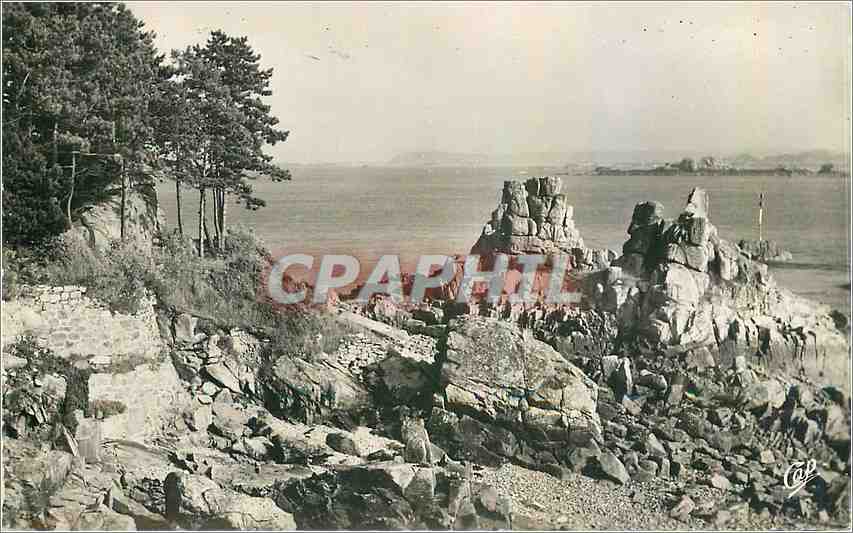 CPM Ile de Brehat Les Rochers de O Tar Bis 