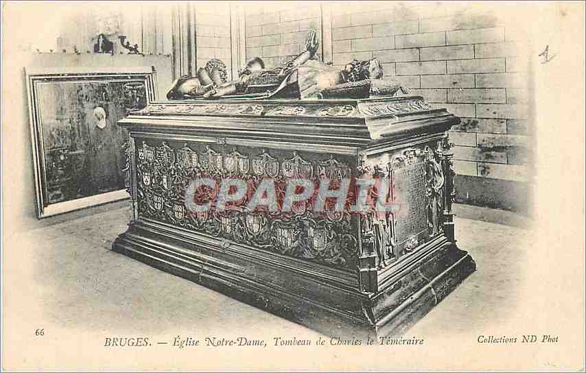 CPA Bruges Eglise Notre Dame Tombeau de Charles le Temeraire 