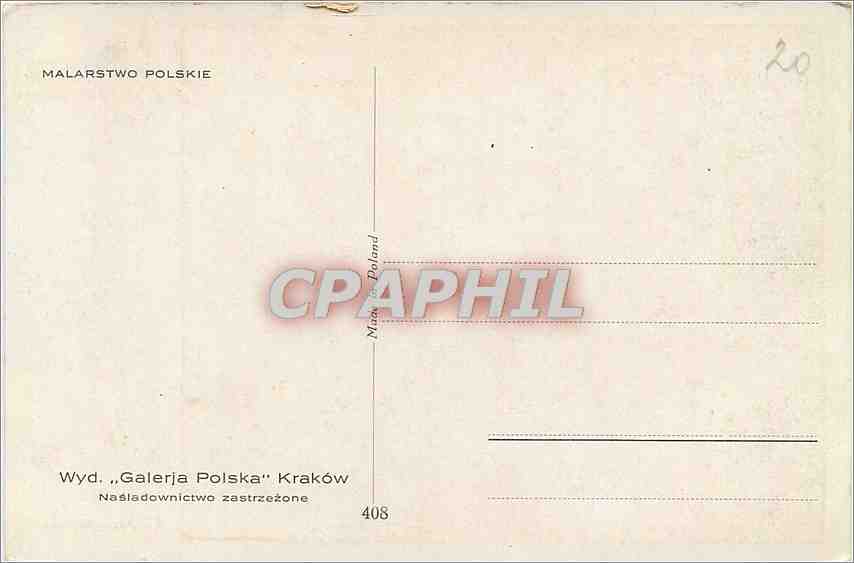 CPA Wianek panny mlodej Toilette de Mariee  — Verso