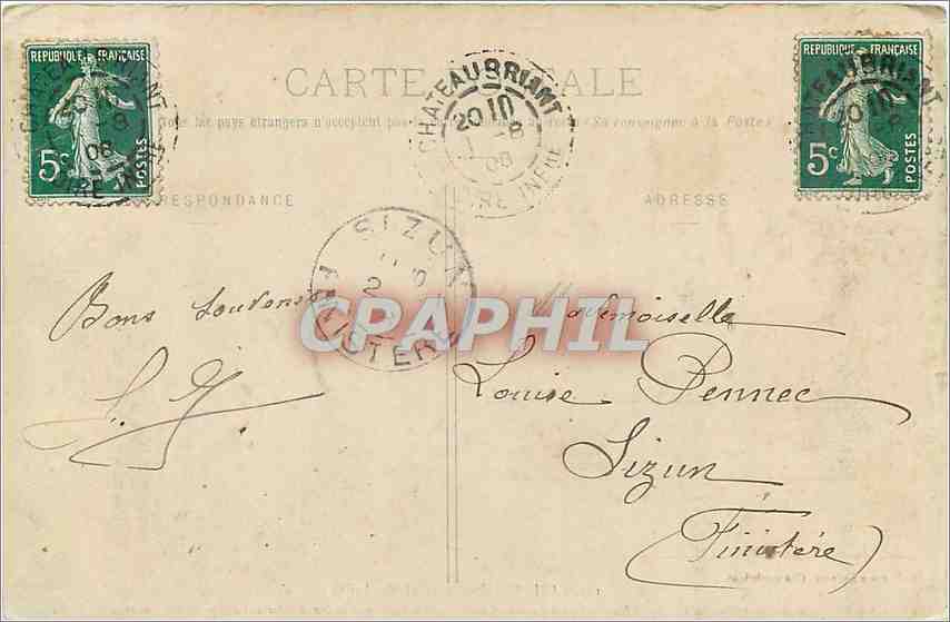 CPA Chateaubriant Loire Inf Chatelet d'entree et Courtine du Chateau fort  — Back