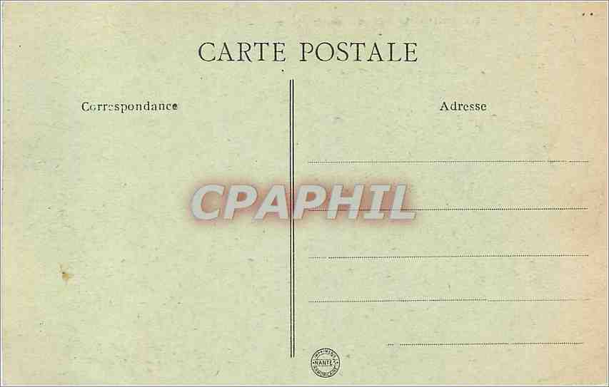 CPA Nantes Le Chateau Cour interieure  — Verso