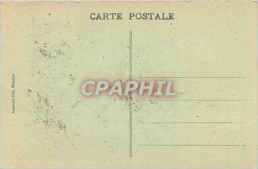 CPA Cap Frehel Fort La Latte  — Rückseite