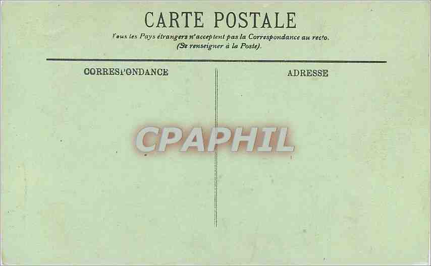 CPA Nantes La Facade de la Cathedrale  — Verso