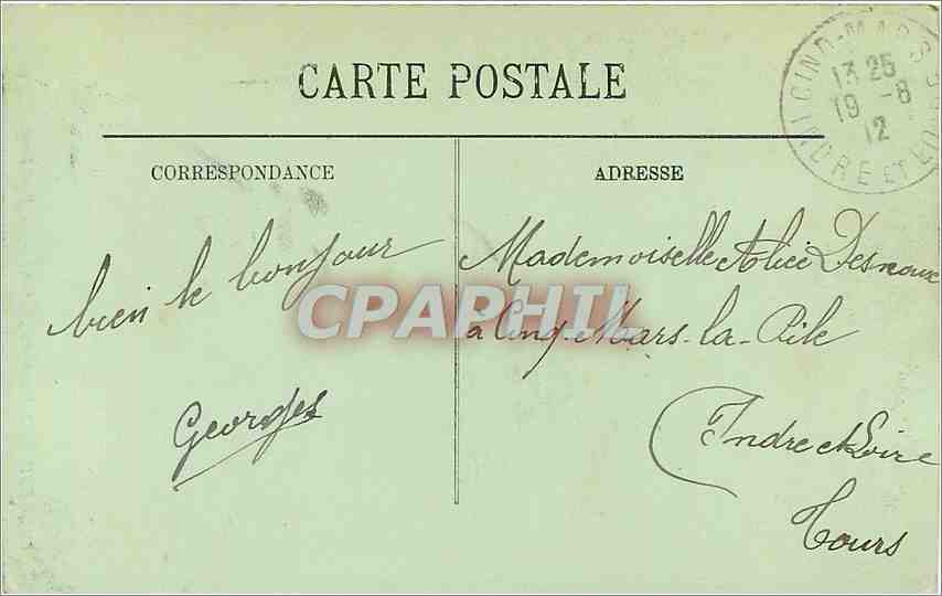 CPA Langeais L'Entree du Chateau Le Pont Levis  — Rückseite