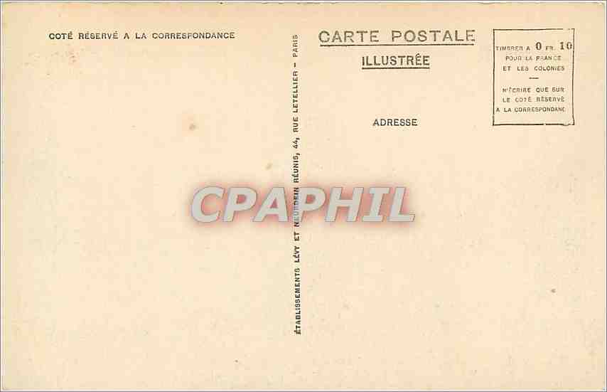 CPA Saint Malo Les Quais et la Grande Porte Bateau — Verso