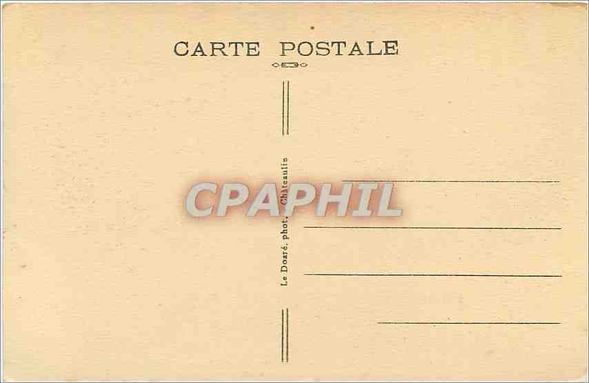 CPA Plougastel Daoulas Calvaire Cote Nord  — Rückseite