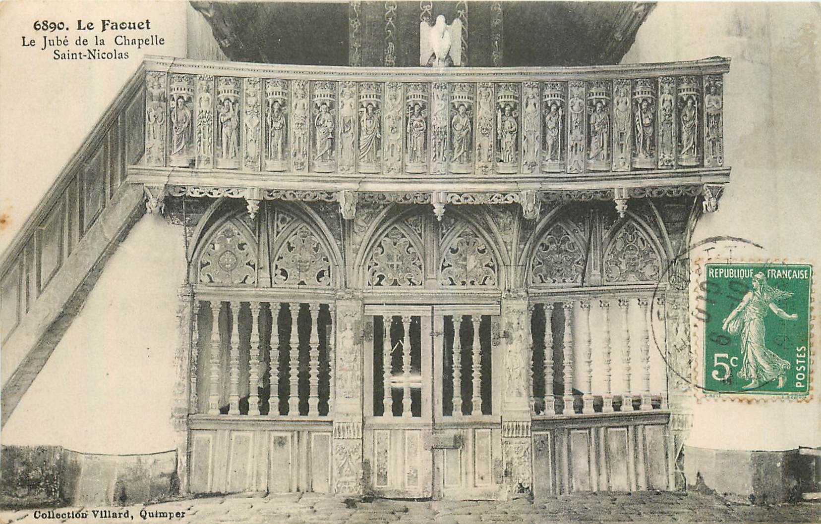 CPA Le Faouet Le Jube de la Chapelle Saint Nicolas 