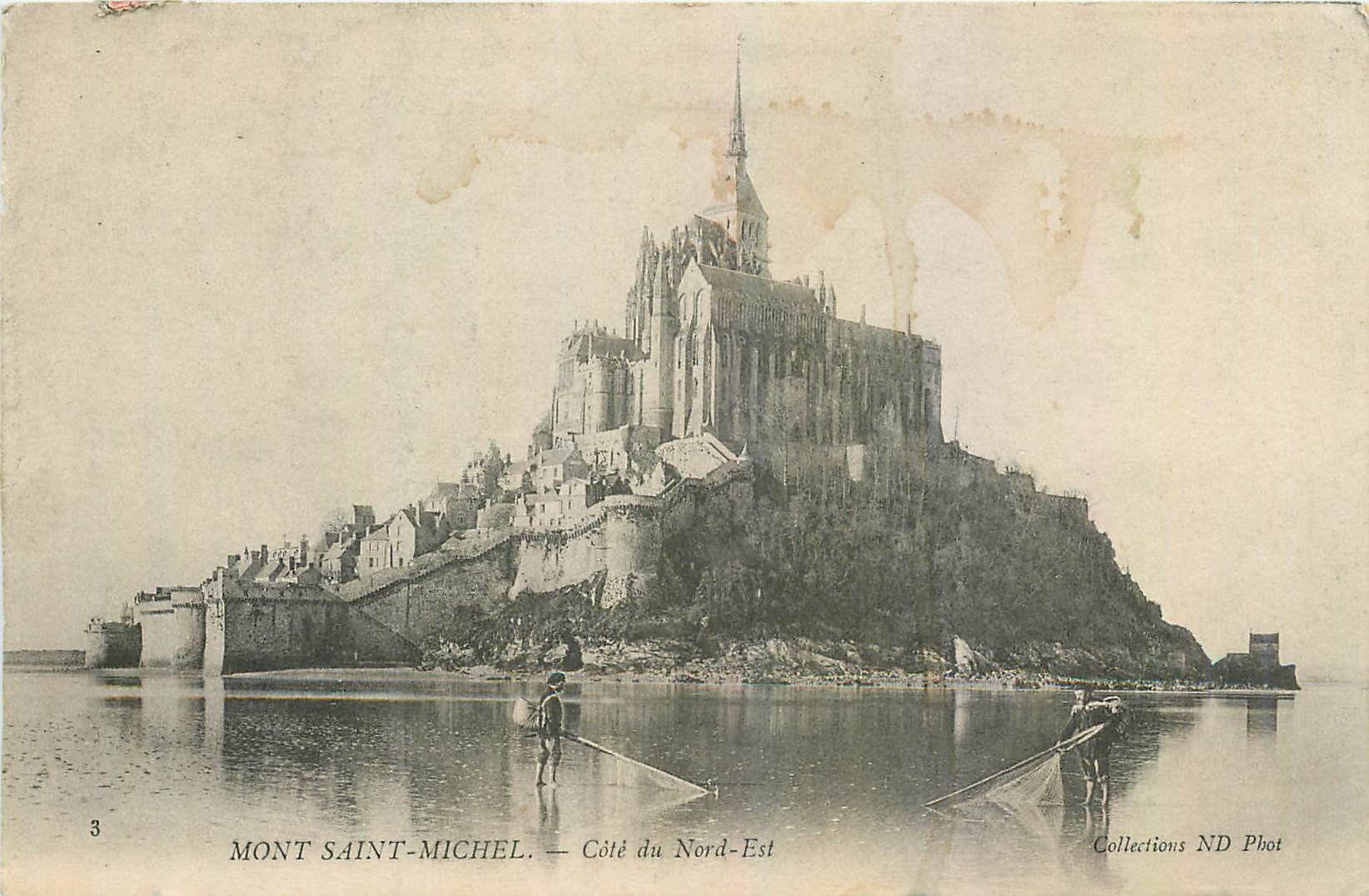 Mont Saint-Michel — Côté du Nord-Est — Collections ND Phot