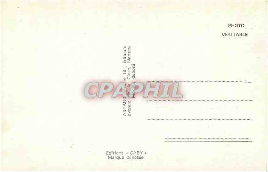 CPM Sainte Marguerite La plage et l'Hotel Les plages Rochers de Congrigoux Les campeurs Camping — Back