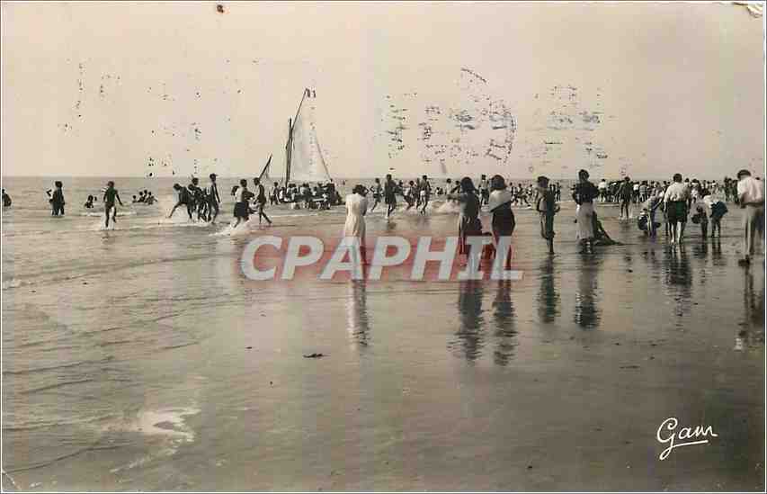 Baigneurs à la plage — Le Touquet - La Mer — Photo F. Gambiar