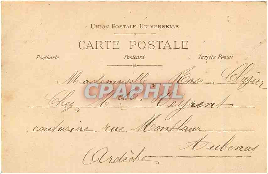 CPA Millet Glaneuses — Verso
