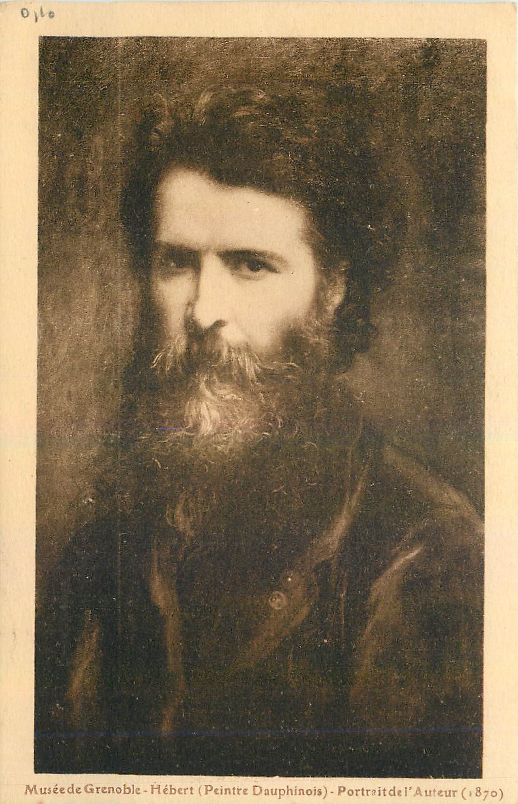 CPA Musee de Grenoble Hebert Peintre Dauphinois 