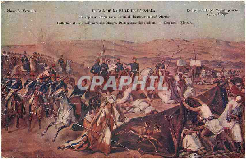CPA Detail de la Prise de la Smala 
