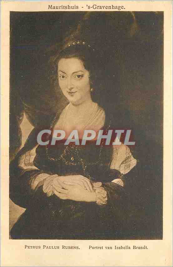 CPA Mauritshuis 's Gravenhage Portret van Isabelle Brandt 