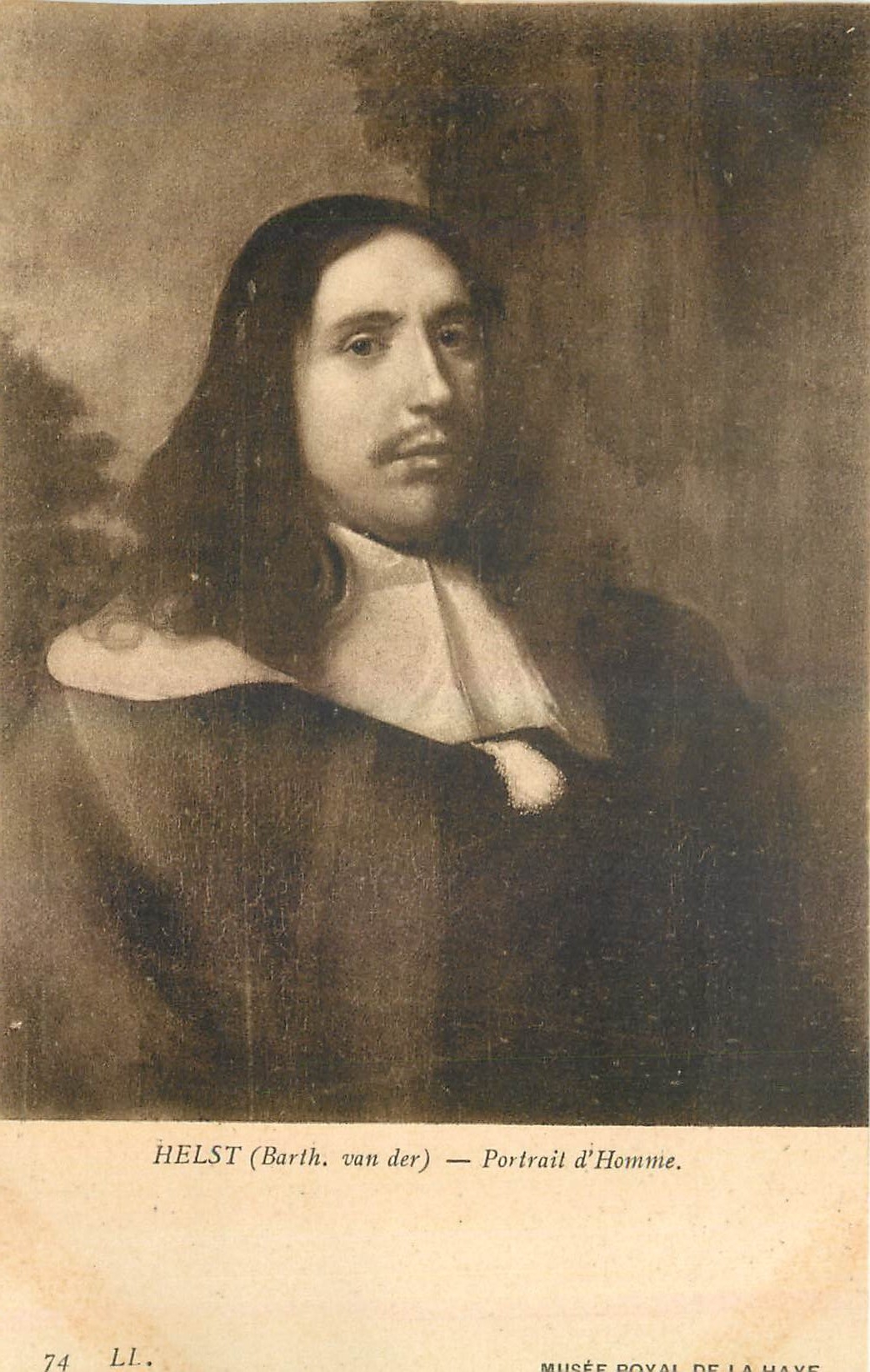 CPA Helst Portrait d'Homme Musee Royal de la Haye 
