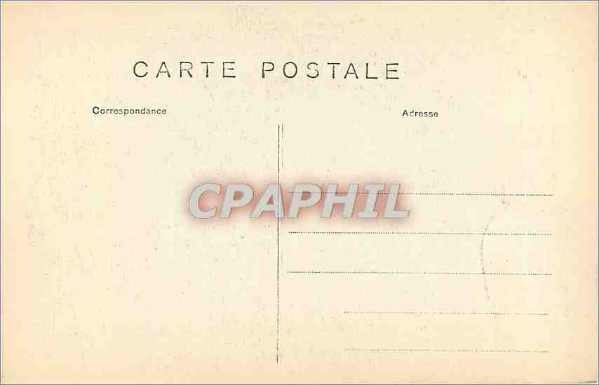 CPA A Vincent Rue des Beaux Arts Paris  — Verso