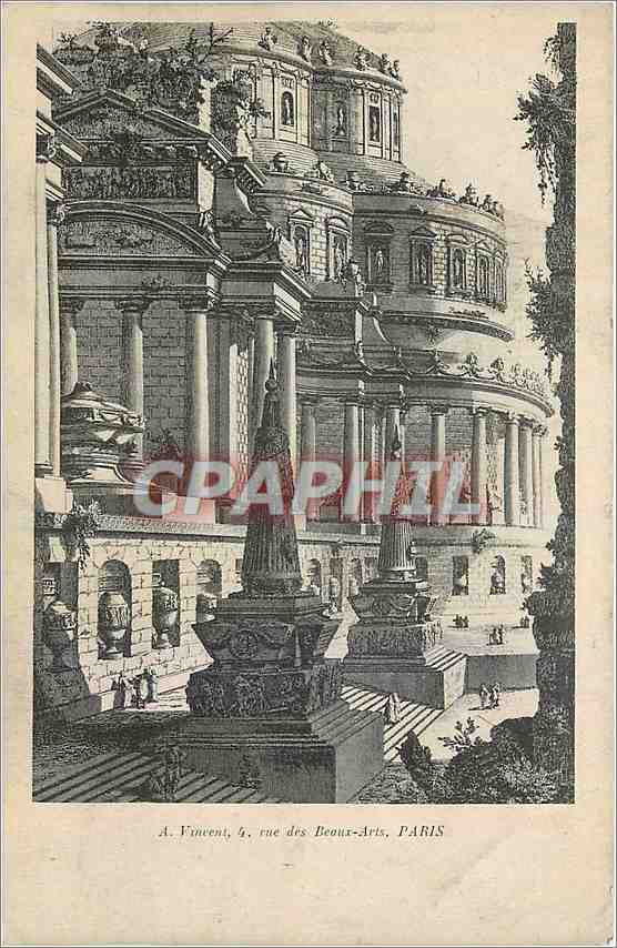 CPA Rue des Beaux Arts Paris 