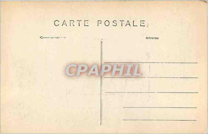 CPA A Vincent Rue des Beaux Arts Paris  — Verso