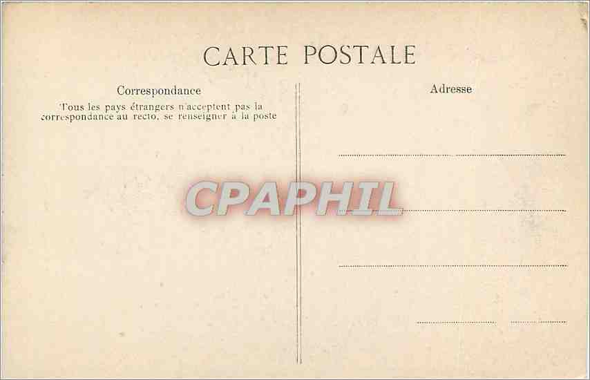 CPA A Vincent Rue des Beaux Arts Paris  — Verso